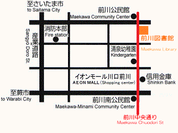 Maekawa Library Map