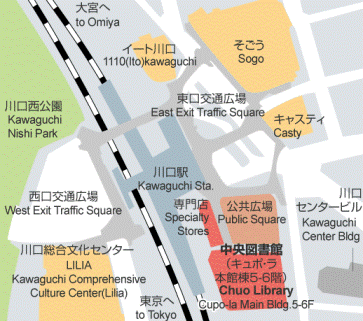 Chuo Library Map